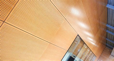 perforated metal sound panels